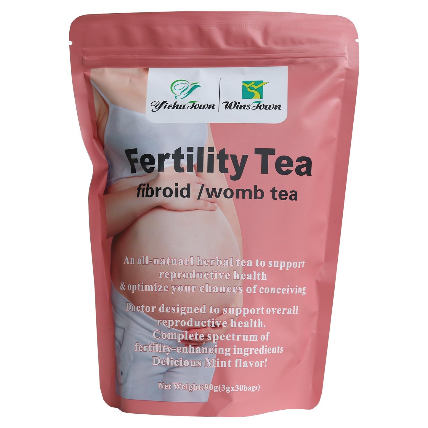 Premium Fertility Support Tea for Female Reproductive Wellness - Herbal Blend