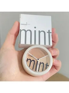 SWEET MINT Tricolor Concealer Palette - Professional Multi-Correction for Flawless Skin