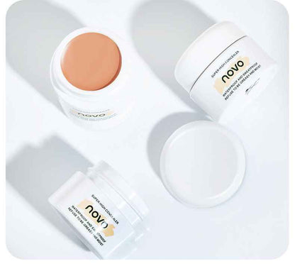 NOVO Professional High-Coverage Waterproof Concealer - Long-Lasting Spot Correction