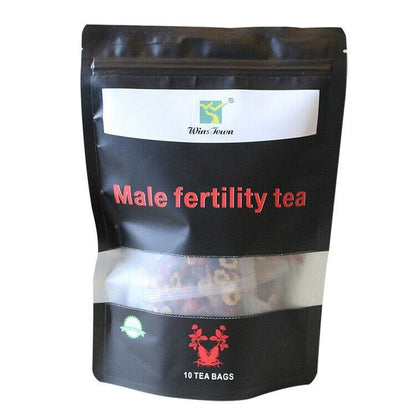 WinsTown Male Fertility Support Tea – Herbal Solution for Reproductive Vitality