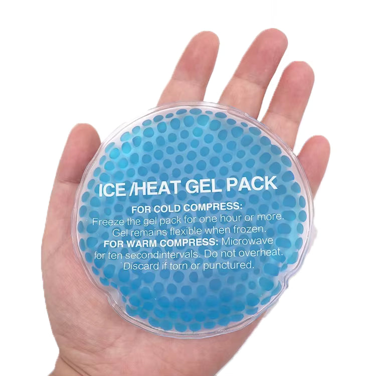 Best Selling Products 2026 Hot Cold Pack Round Shape Gel Bead Ice Pack