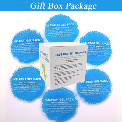 Best Selling Products 2026 Hot Cold Pack Round Shape Gel Bead Ice Pack