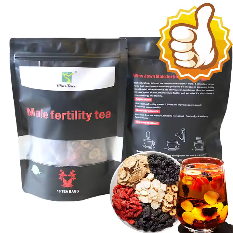 WinsTown Male Fertility Support Tea – Herbal Solution for Reproductive Vitality