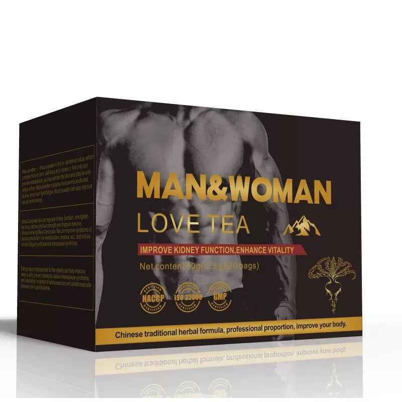 Man & Woman Love Tea – Premium Herbal Vitality & Wellness Blend (20 Tea Bags)