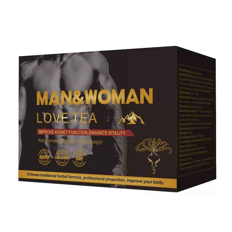Man & Woman Love Tea – Premium Herbal Vitality & Wellness Blend (20 Tea Bags)