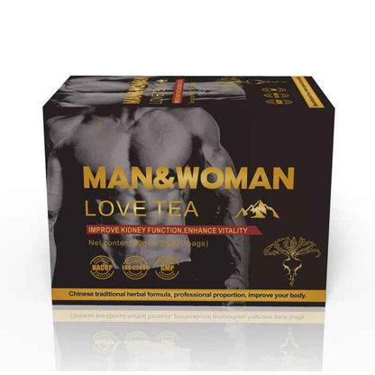 Man & Woman Love Tea – Premium Herbal Vitality & Wellness Blend (20 Tea Bags)