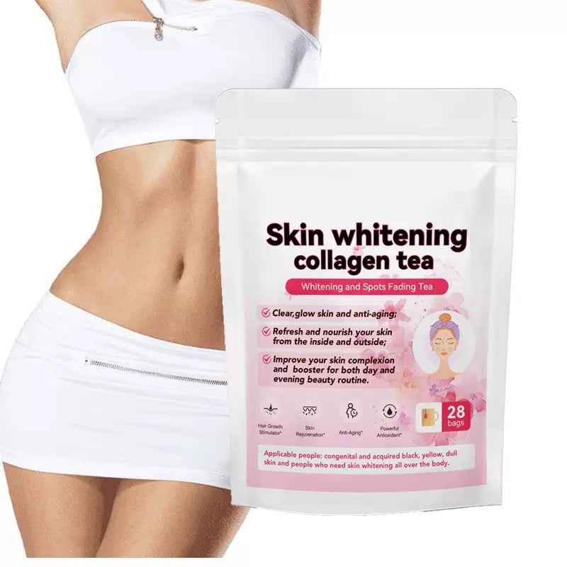Skin Whitening Collagen Tea – Advanced Beauty & Radiance Formula (28 Bags)