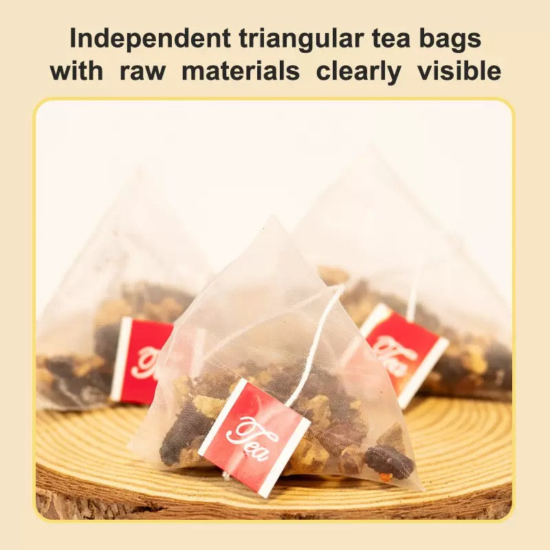 Nuvelloz Five Treasure Tea - Premium Natural Herbal Energy Blend for Vitality