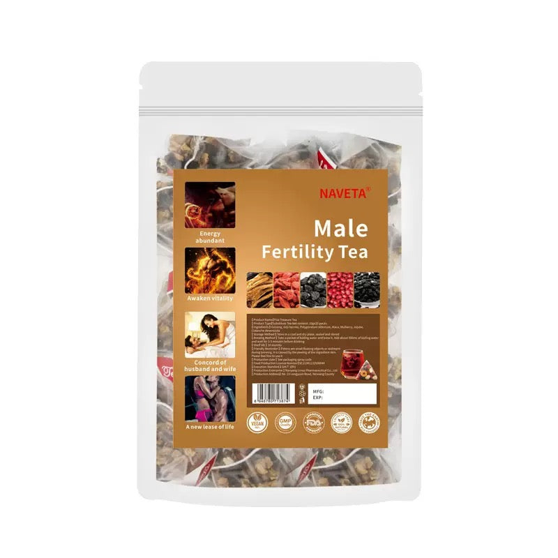 Nuvelloz Five Treasure Tea - Premium Natural Herbal Energy Blend for Vitality