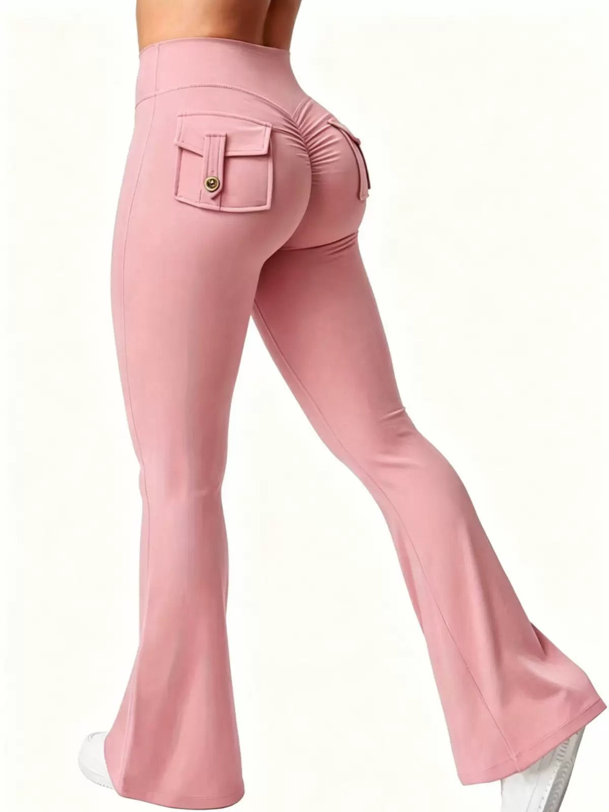 Nuvelloz Sculpt & Lift Leggings - High-Elastic Performance Cargo Leggings for Ultimate Comfort