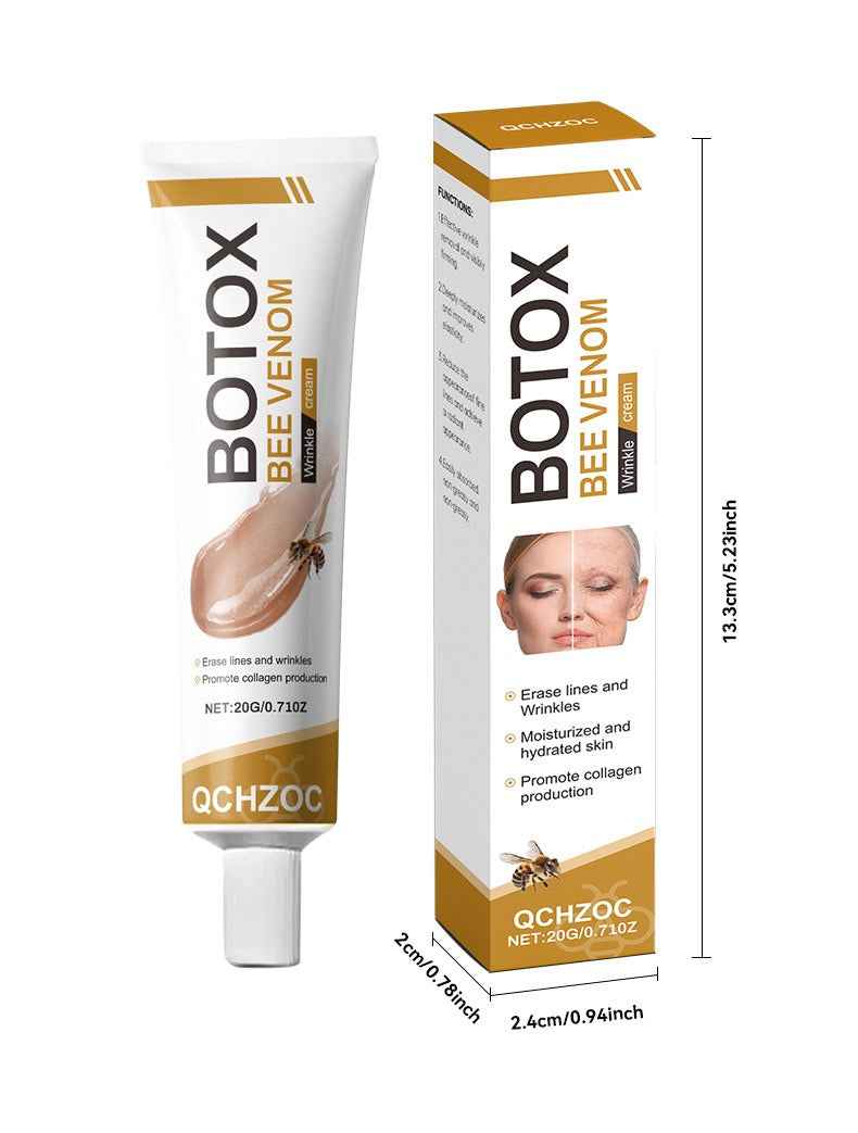 Qchzoc Bee Venom Anti-Wrinkle Cream – Powerful Collagen-Boosting Formula