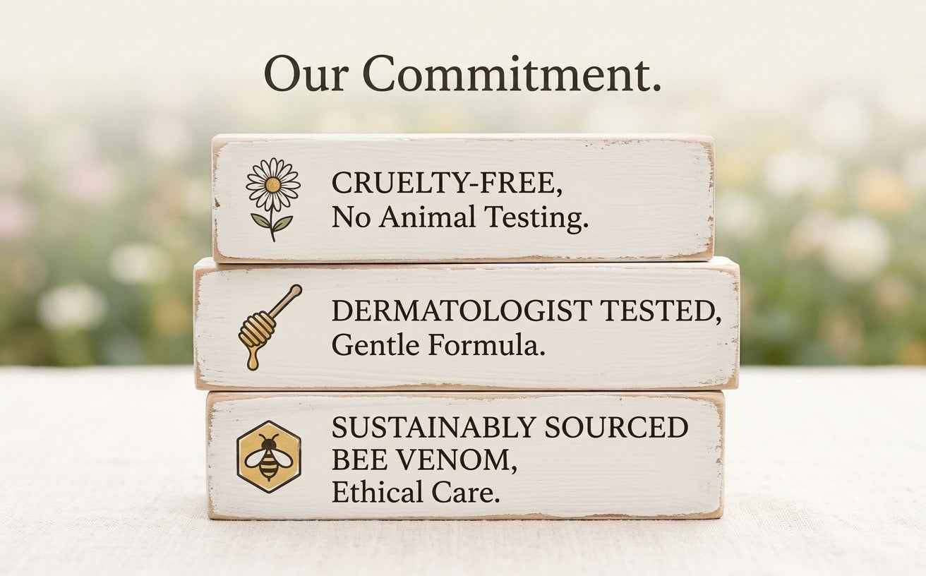 Qchzoc Bee Venom Anti-Wrinkle Cream – Powerful Collagen-Boosting Formula