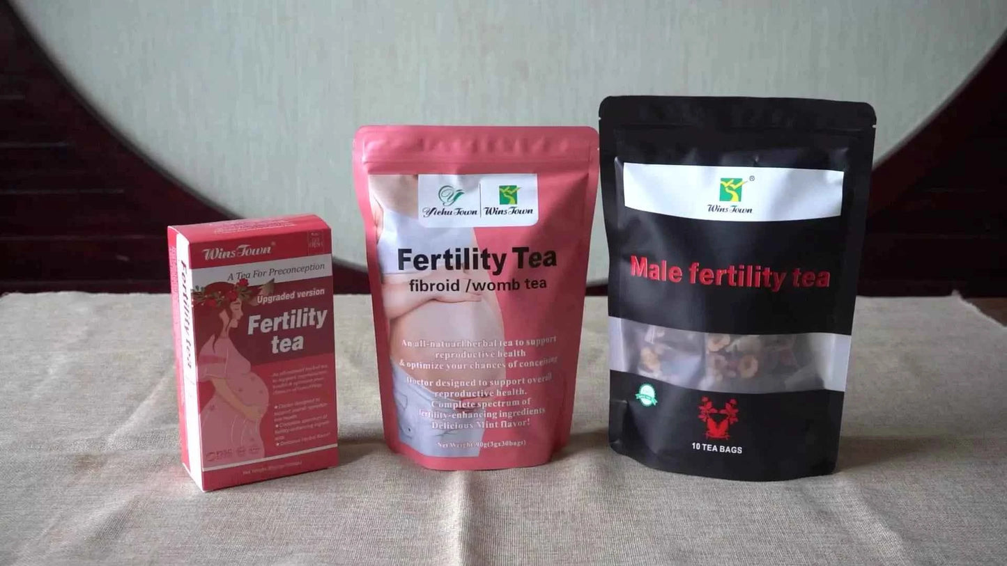 WinsTown Male Fertility Support Tea – Herbal Solution for Reproductive Vitality