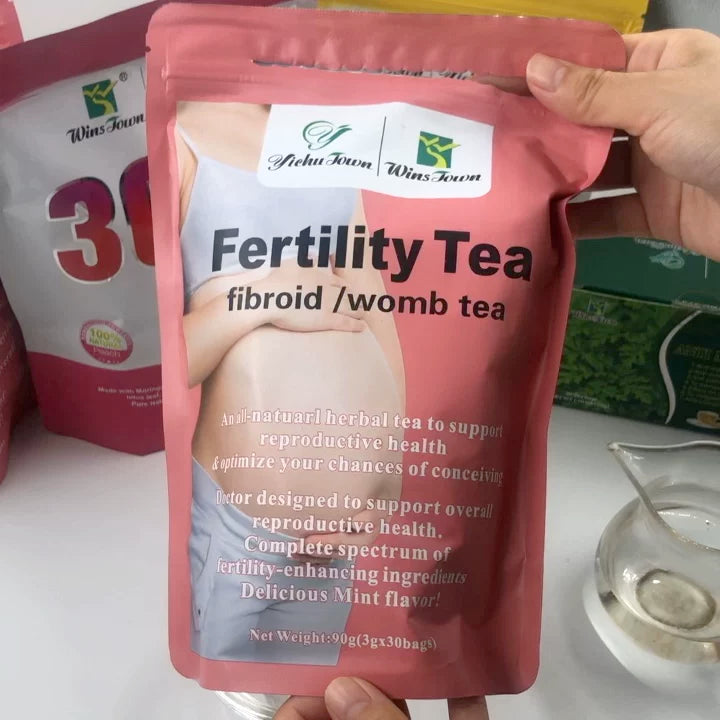 Premium Fertility Support Tea for Female Reproductive Wellness - Herbal Blend