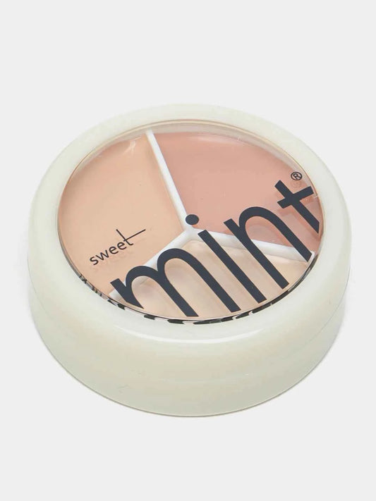 SWEET MINT Tricolor Concealer Palette - Professional Multi-Correction for Flawless Skin