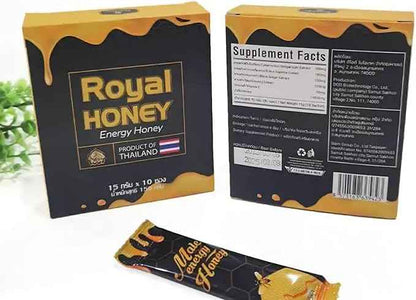 Premium Thai Natural Honey Blend Softgel - Boost Male Vitality and Performance - Nuvelloz