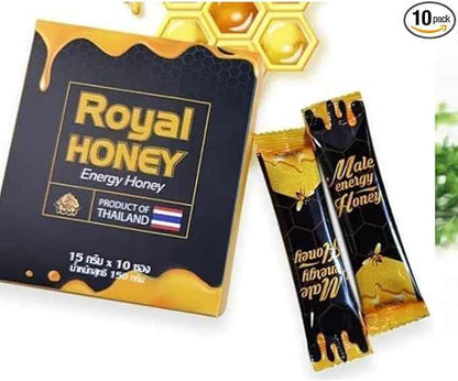 Premium Thai Natural Honey Blend Softgel - Boost Male Vitality and Performance - Nuvelloz