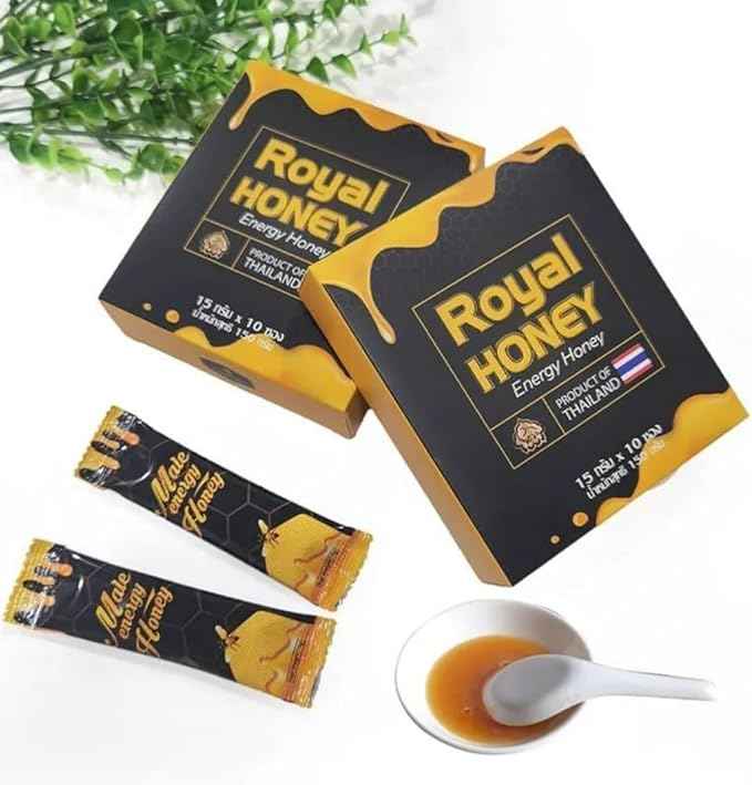Premium Thai Natural Honey Blend Softgel - Boost Male Vitality and Performance - Nuvelloz