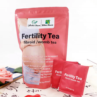 Premium Fertility Support Tea for Female Reproductive Wellness - Herbal Blend