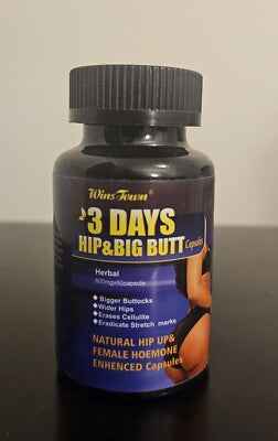 3 Days Natural Enhancement Capsules - Premium Botanical Formula for Enhanced Curves & Vitality