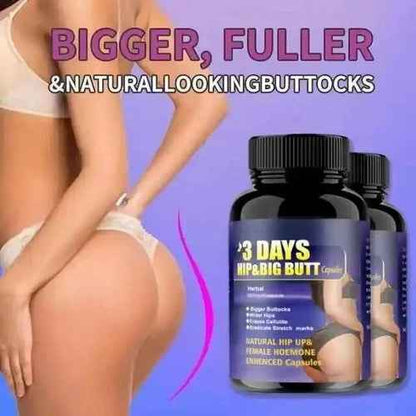 3 Days Natural Enhancement Capsules - Premium Botanical Formula for Enhanced Curves & Vitality